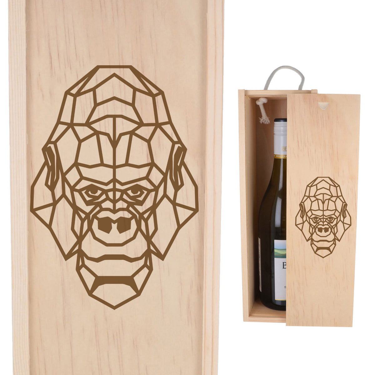 Wooden Bottle Box