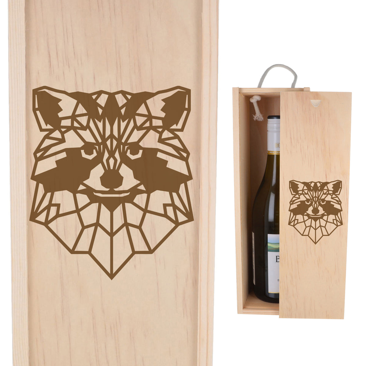Wooden Bottle Box