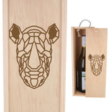 Wooden Bottle Box