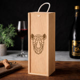 Wooden Bottle Box