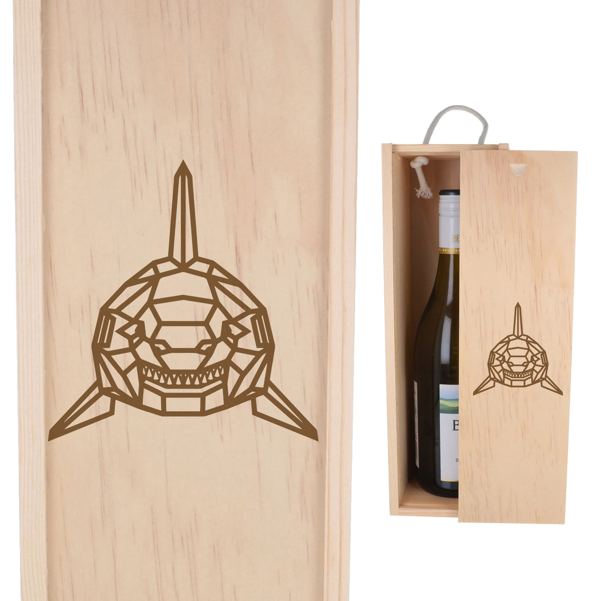 Wooden Bottle Box