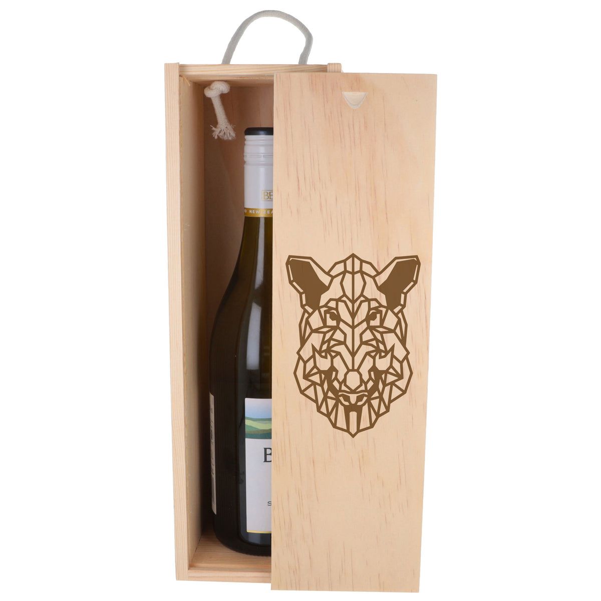 Wooden Bottle Box