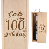 Wooden Bottle Box