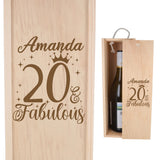 Wooden Bottle Box