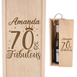Wooden Bottle Box