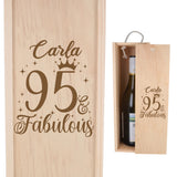 Wooden Bottle Box
