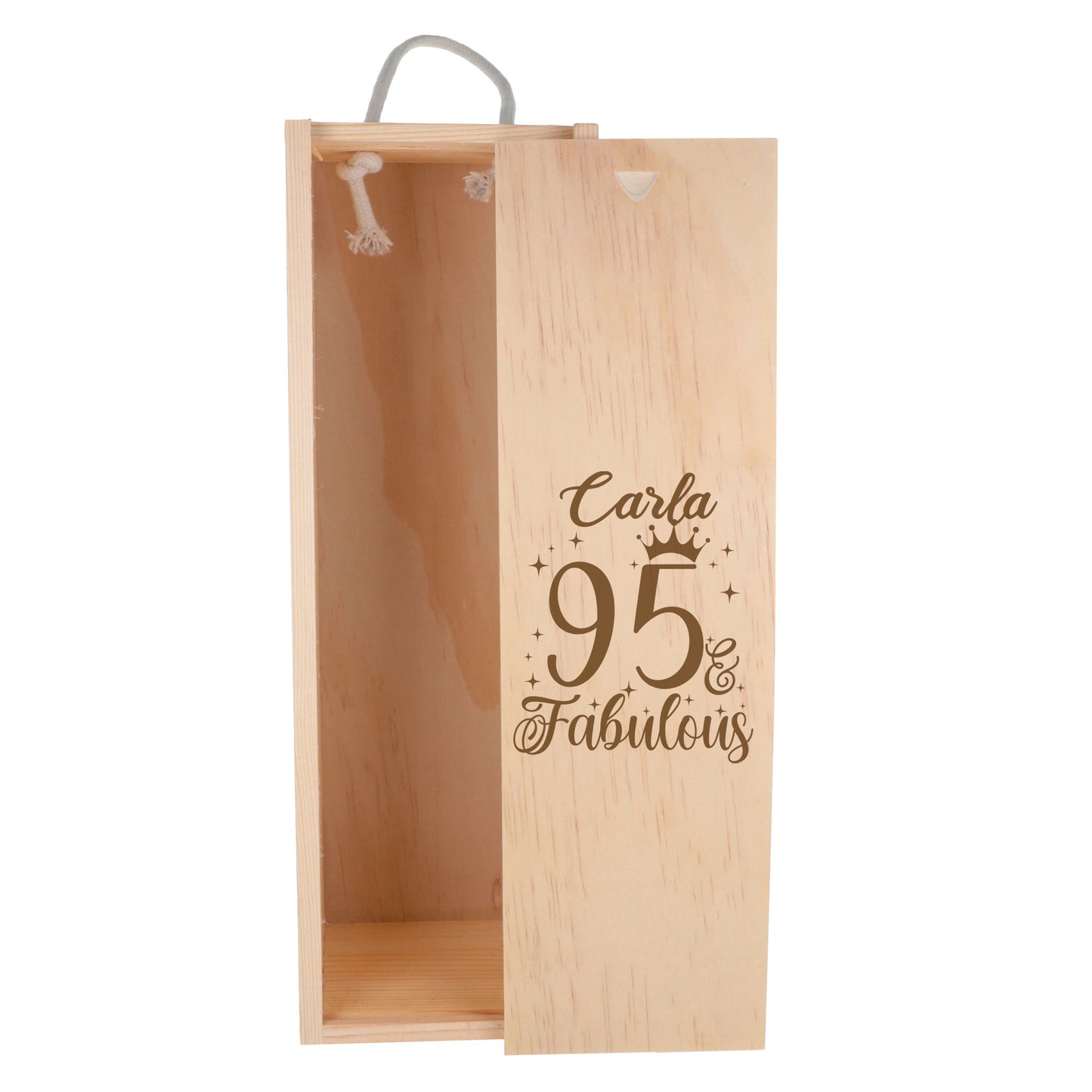 Wooden Bottle Box