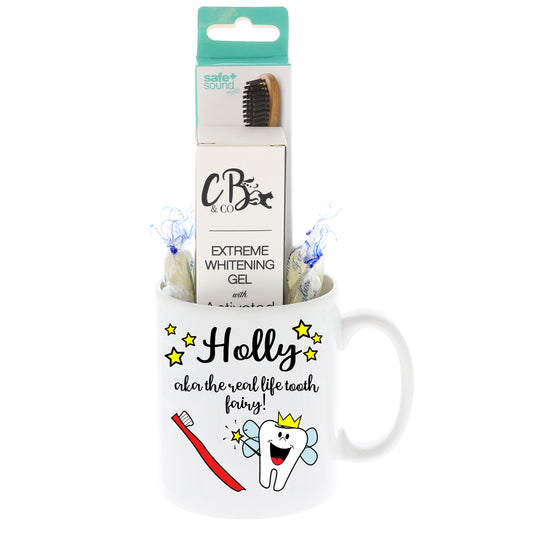 Personalised Dentist AKA The Real Life Tooth Fairy Mug and/or Coaster Gift  - Always Looking Good - Filled Mug  