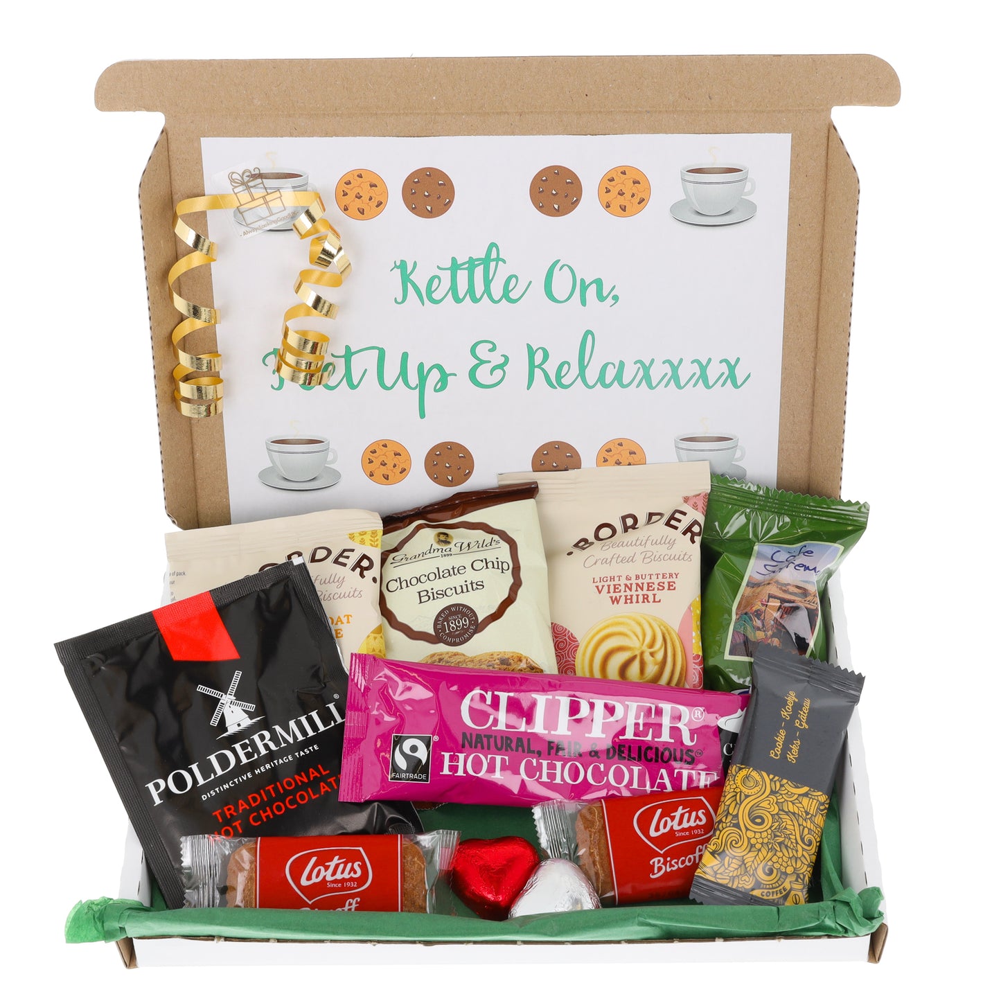 Afternoon Tea and Biscuit Hamper Letterbox Gift Box For Biscuit Lovers!