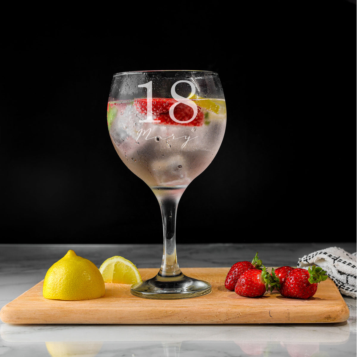 Stemmed Gin Glass