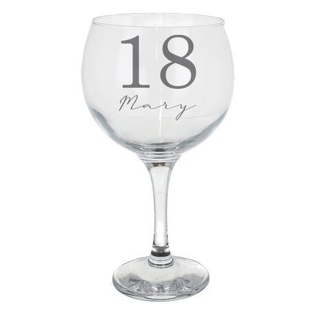Stemmed Gin Glass