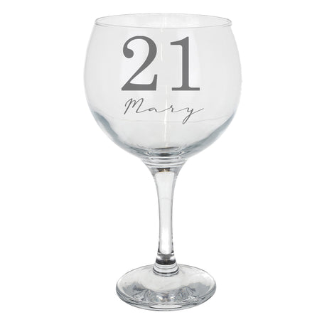 Stemmed Gin Glass