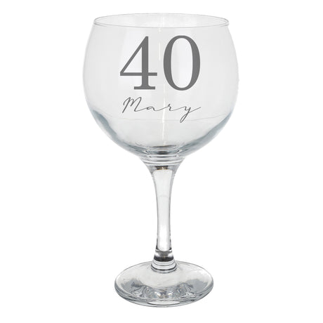 Stemmed Gin Glass