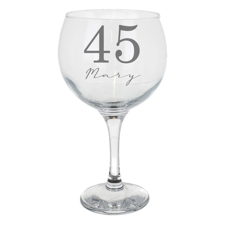 Stemmed Gin Glass