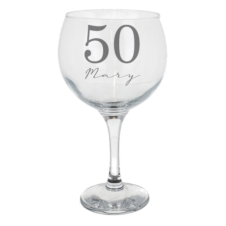 Stemmed Gin Glass