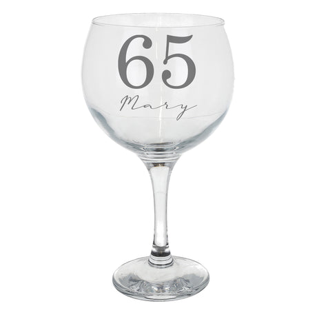 Stemmed Gin Glass