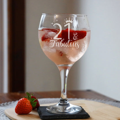 Stemmed Gin Glass
