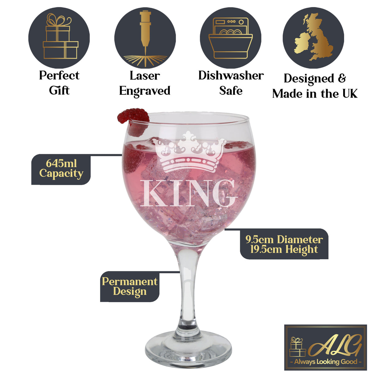 Stemmed Gin Glass