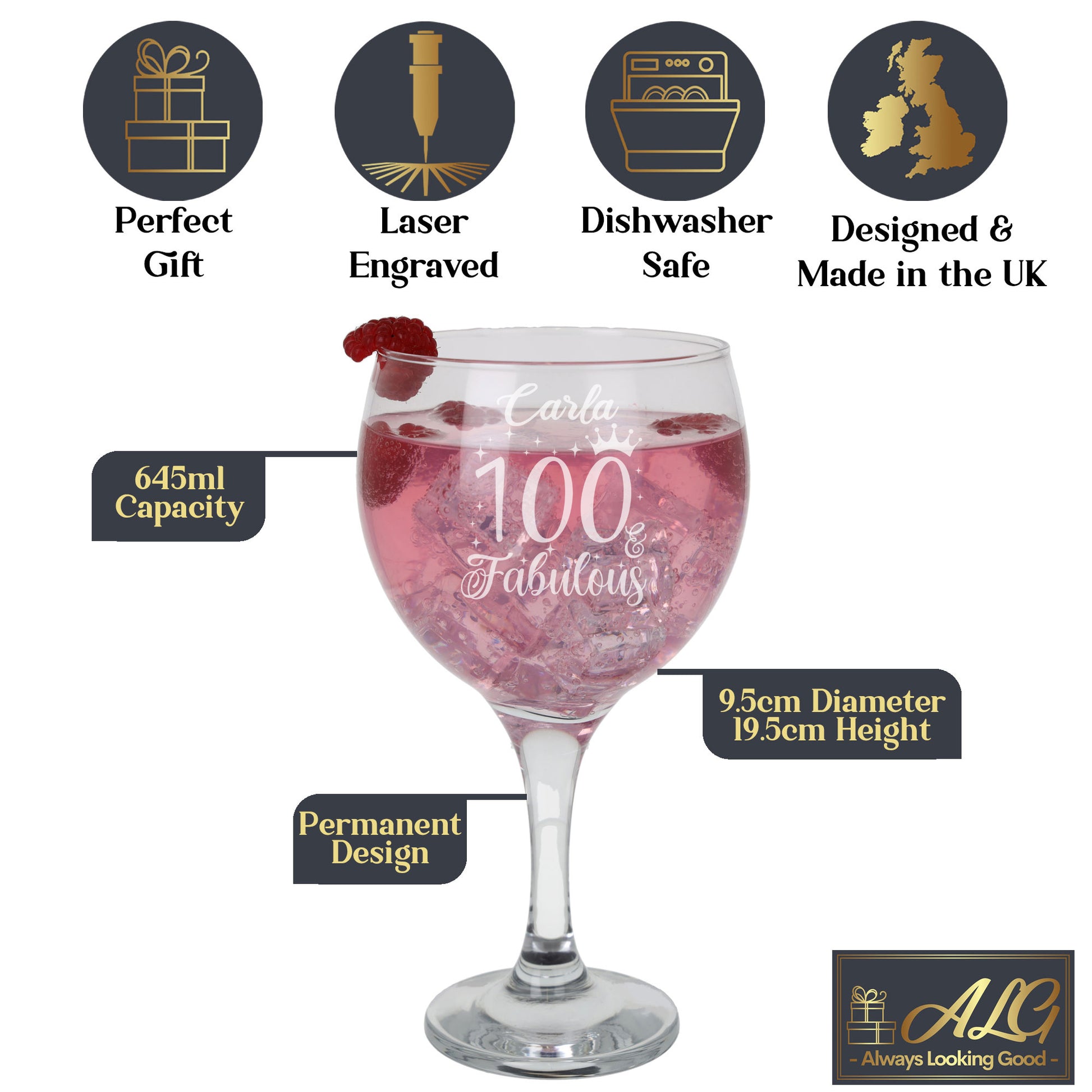 Stemmed Gin Glass