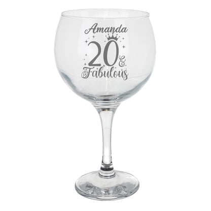 Stemmed Gin Glass