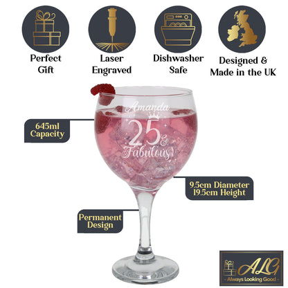Stemmed Gin Glass