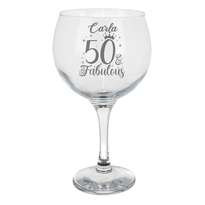 Stemmed Gin Glass