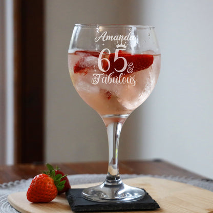 Stemmed Gin Glass