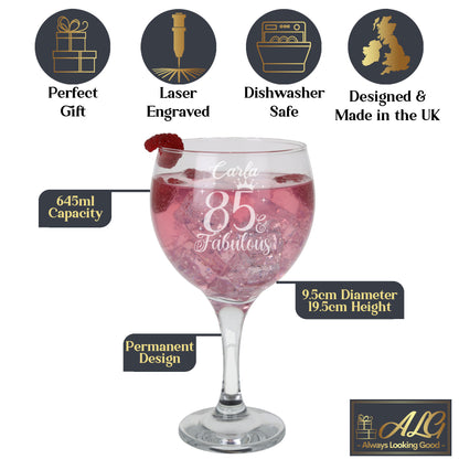 Stemmed Gin Glass