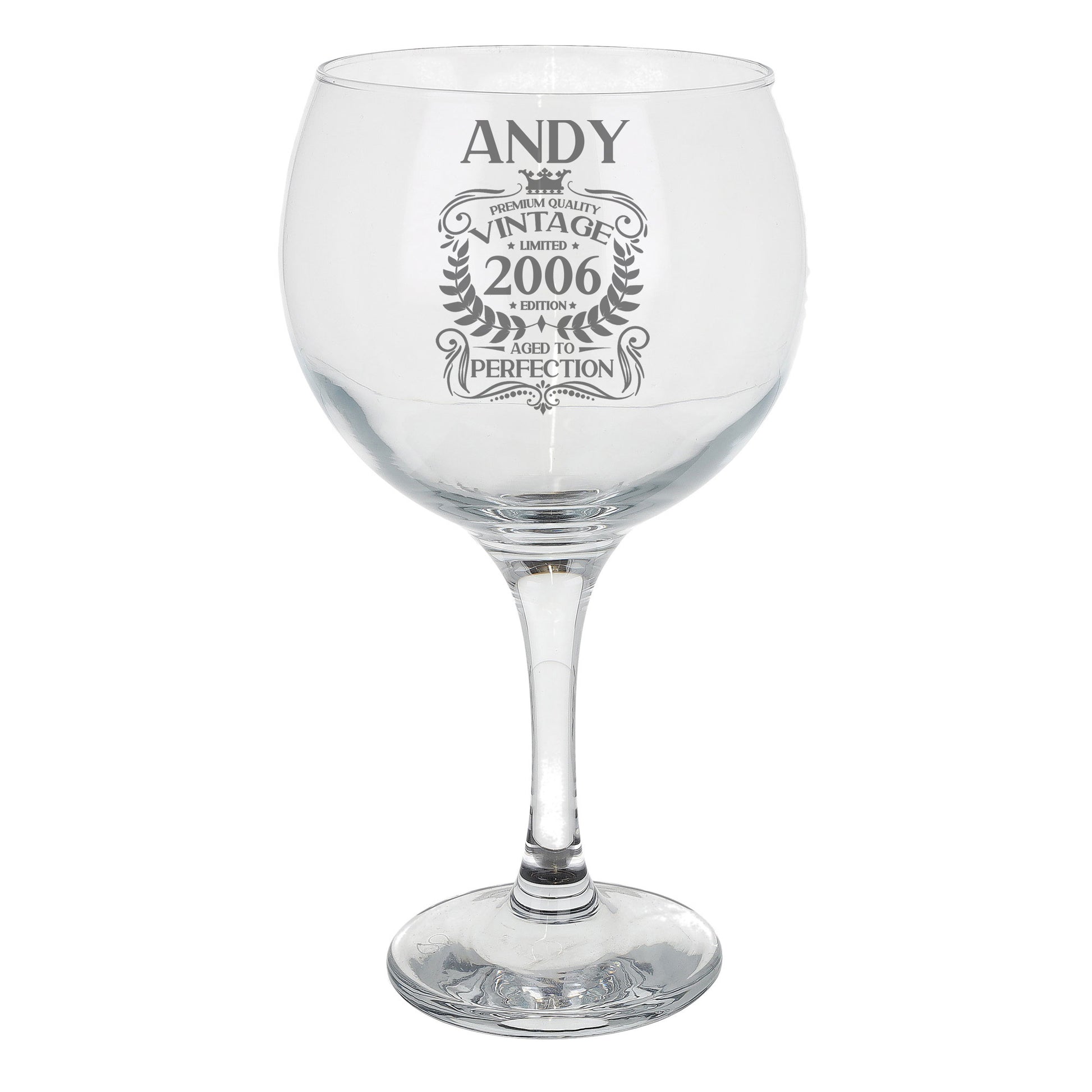 Stemmed Gin Glass