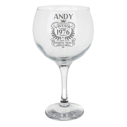 Stemmed Gin Glass