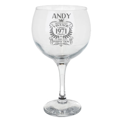 Stemmed Gin Glass