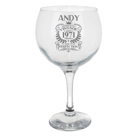 Stemmed Gin Glass