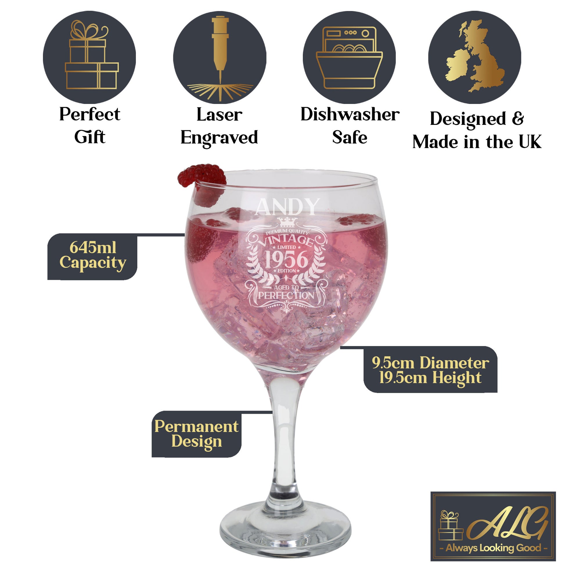 Stemmed Gin Glass