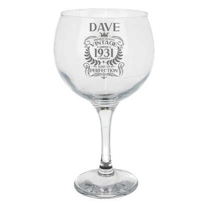 Stemmed Gin Glass