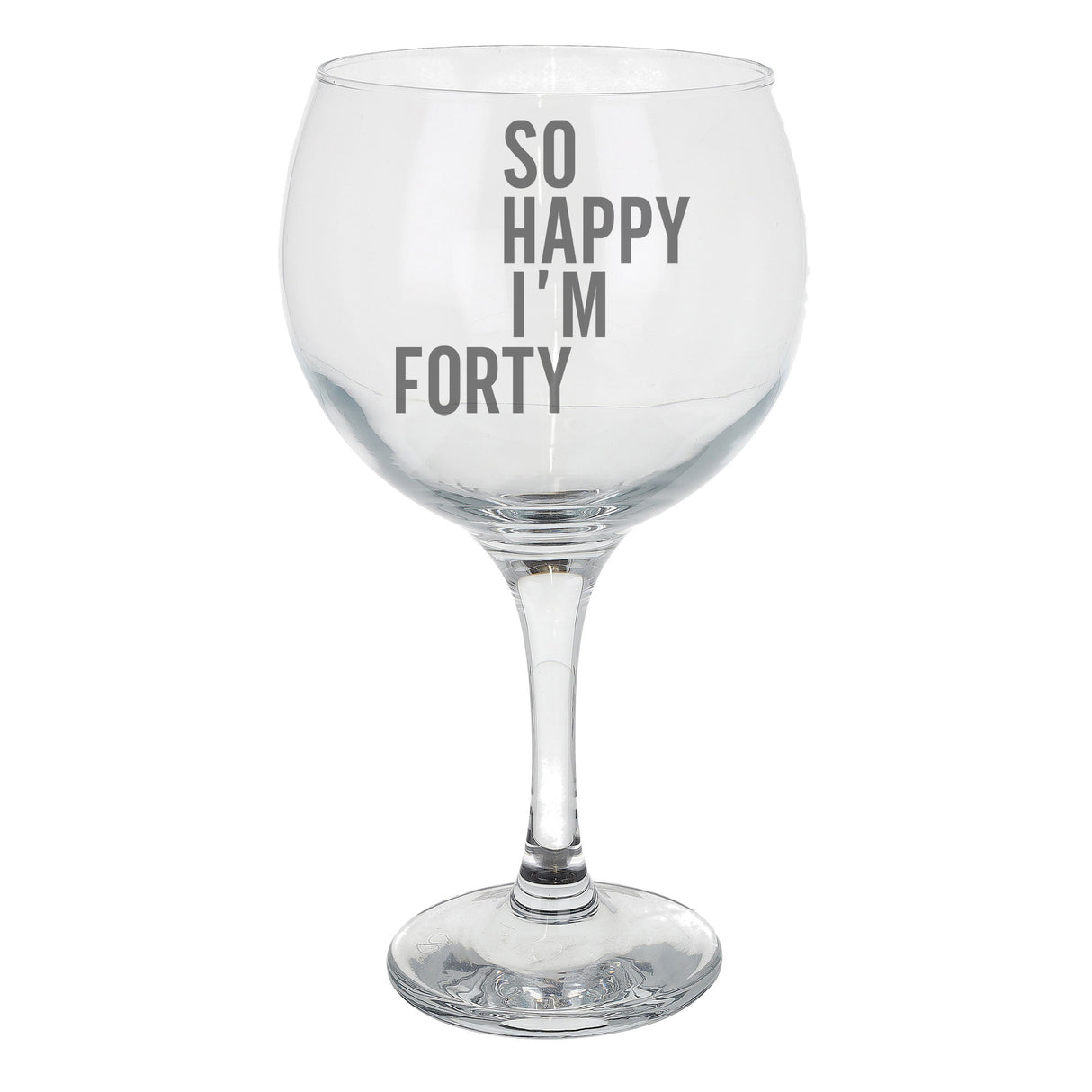 Stemmed Gin Glass