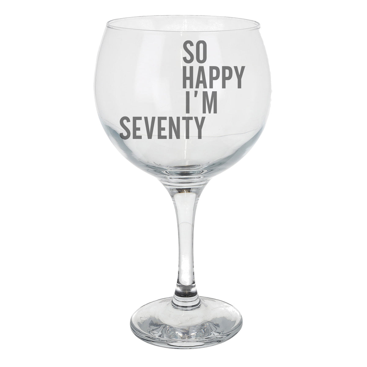 Stemmed Gin Glass