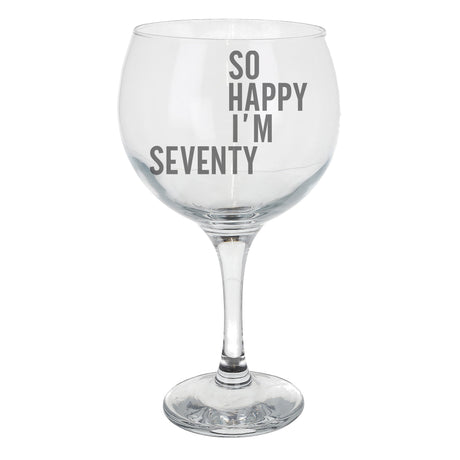 Stemmed Gin Glass