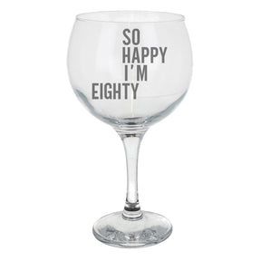 Stemmed Gin Glass