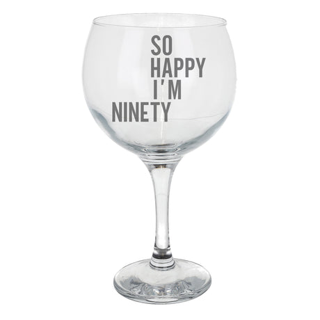 Stemmed Gin Glass