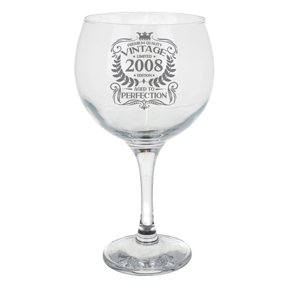 Stemmed Gin Glass