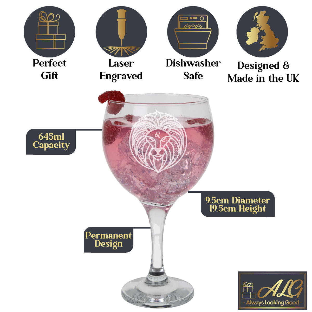 Stemmed Gin Glass