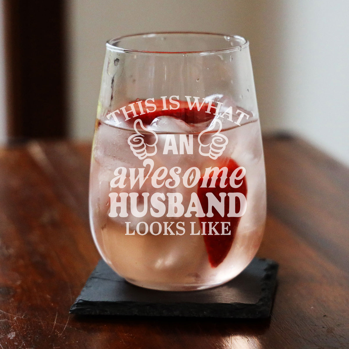 Stemless Gin Glass