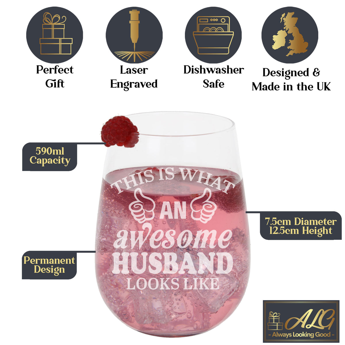 Stemless Gin Glass