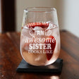 Stemless Gin Glass