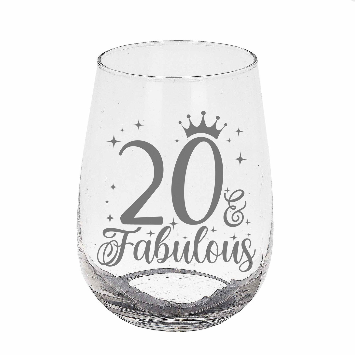 Stemless Gin Glass