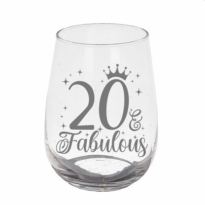 Stemless Gin Glass