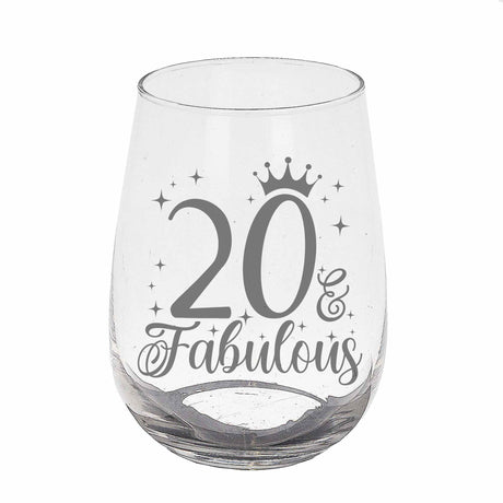 Stemless Gin Glass