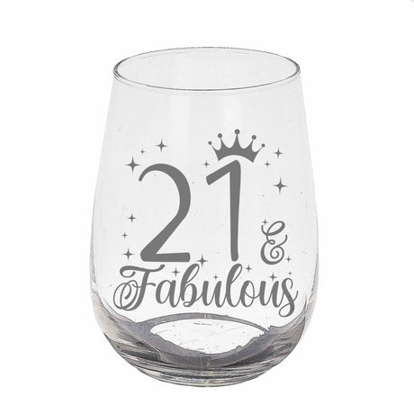 Stemless Gin Glass