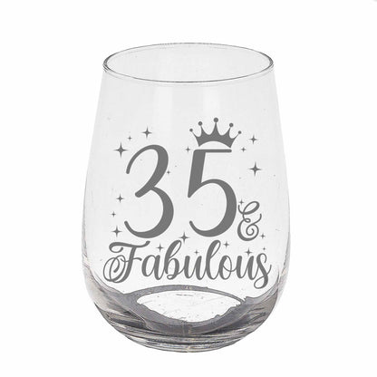 Stemless Gin Glass