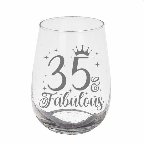 Stemless Gin Glass